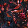 Cotton Jersey expressive flowers Digital Print – midnight blue/grape,  thumbnail number 2