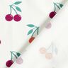 Cotton Jersey Glittery cherries | by Poppy – offwhite,  thumbnail number 4