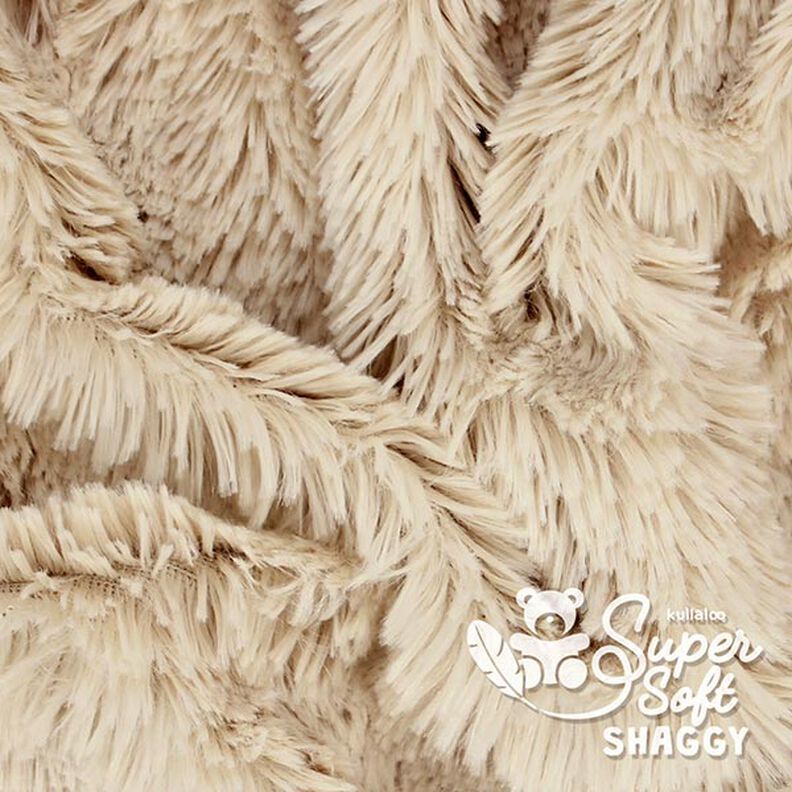 SHAGGY Plush [1 M X 0,75 M | Flor: 20 MM] - light beige | Kullaloo,  image number 4