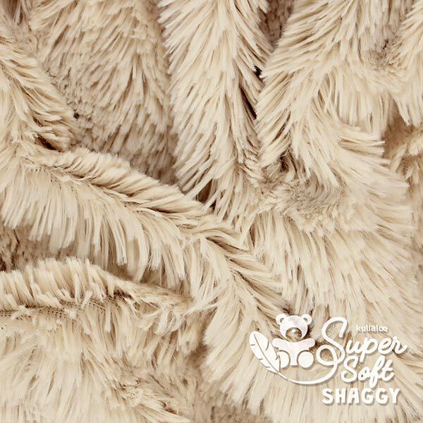 SHAGGY Plush [1 M X 0,75 M | Flor: 20 MM] - light beige  | Kullaloo,  image number 4