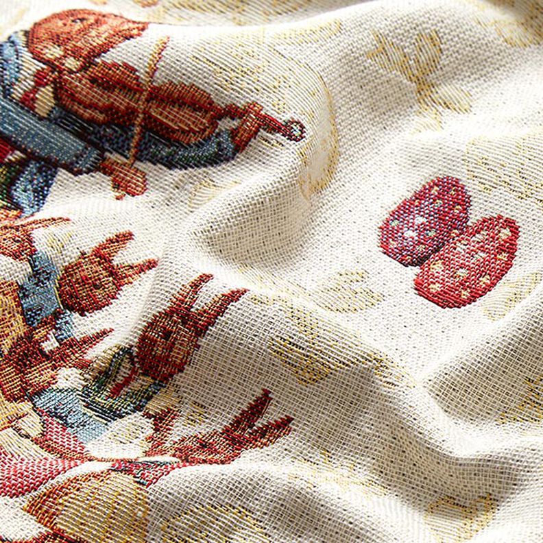 Jacquard Tapestry Easter Bunny Family,  image number 2