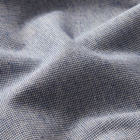 Decorative fabric, ribbed texture, recycled – blue, 