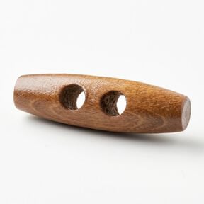 Wooden toggle button [40 mm] – caramel, 