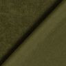 Towelling Fabric Stretch Plain – dark olive,  thumbnail number 3