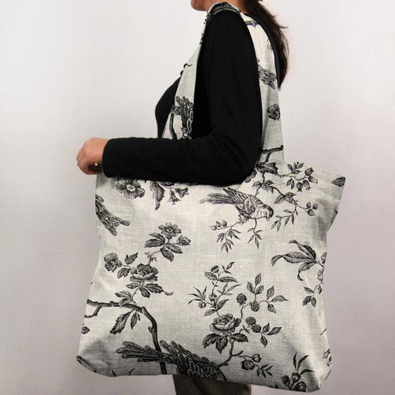 Decor Linen birds – black,  image number 7