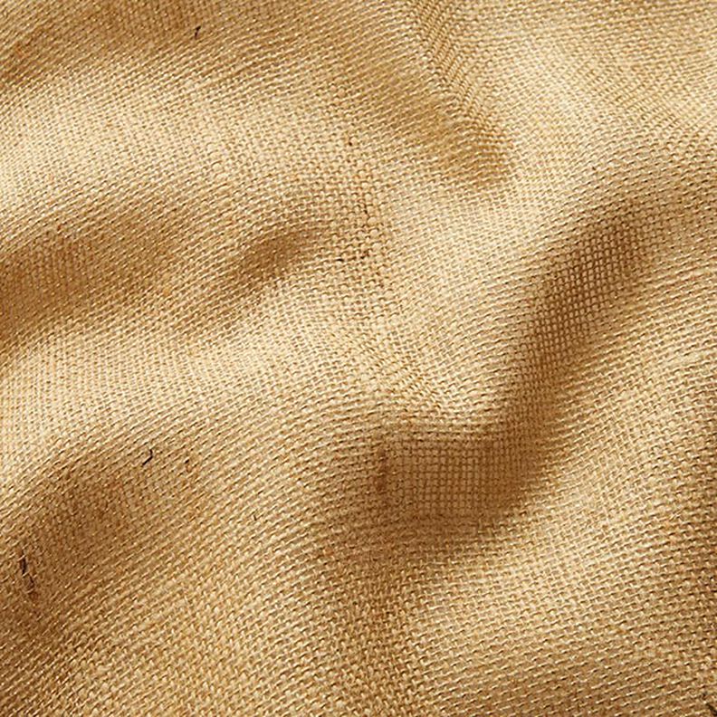 Decor Fabric Jute Lurex 150 cm – natural/gold,  image number 2