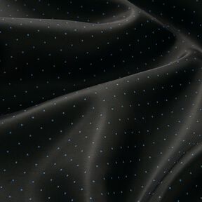Lining Fabric Little Dots – black/light blue, 
