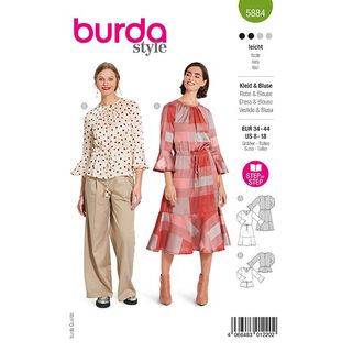 Blouse / Dress | Burda 5884 | 34-44, 