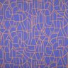 Cotton voile Town | Nerida Hansen – blue lilac/peach orange,  thumbnail number 1