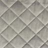 Upholstery Fabric Velvet Quilted Fabric – light grey,  thumbnail number 1