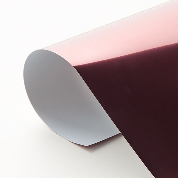 Glossy iron-on film Din A4 – burgundy,  image number 3