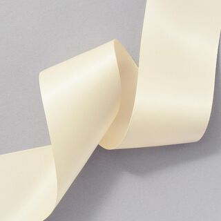 Satin Ribbon [50 mm] – offwhite, 