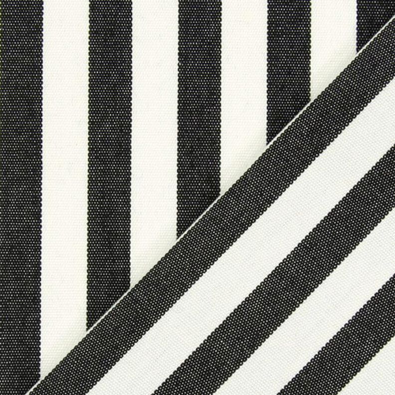 Outdoor Fabric Acrisol Egeo – white/black,  image number 3