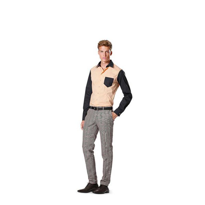 Men's trousers – slender cut, Burda 6933,  image number 3