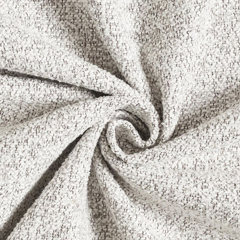 Upholstery Fabric Colourful Weave – silver grey/grey,  image number 1