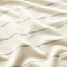 Jersey wide glitter stripes – white/metallic silver,  thumbnail number 2