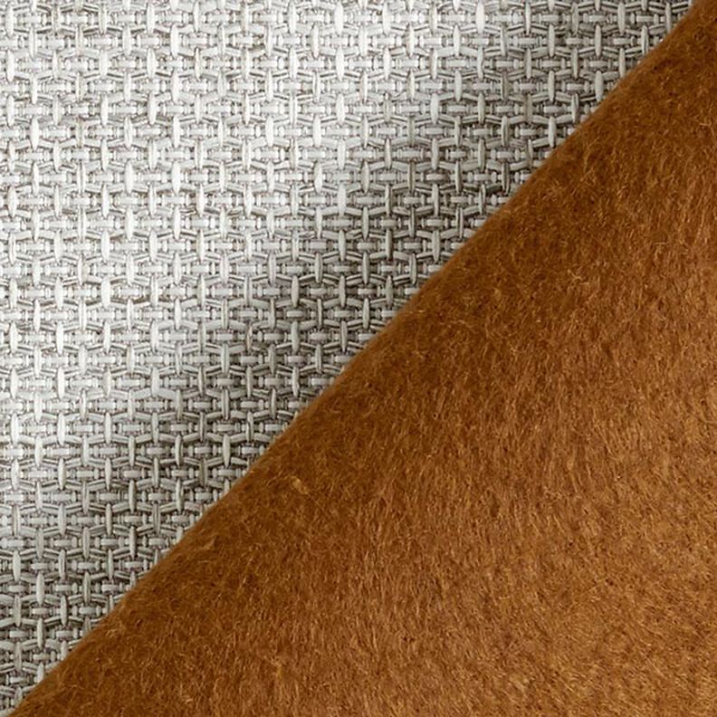 Upholstery Fabric Honeycomb texture – light grey,  image number 3