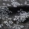 Chambray Small Roses – black/white,  thumbnail number 2