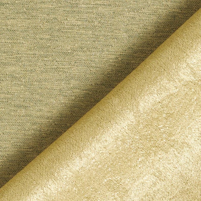Curtain Fabric Doubleface – yellow olive,  image number 3