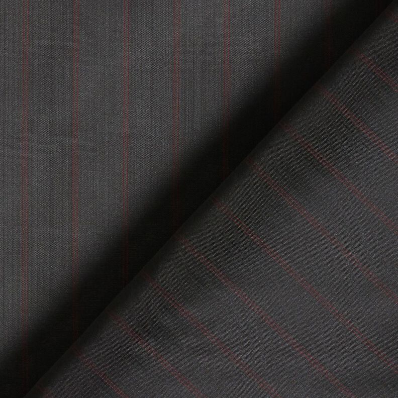 Sleeve lining pinstripe – black/red,  image number 4