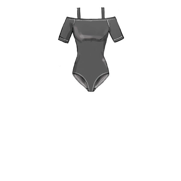 Bodysuits | Wrap Skirts, McCalls 7606 | L - XXL,  image number 6