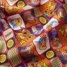 Cotton Poplin Scooby Doo as a comic Licensed Fabric – red/colour mix,  thumbnail number 2