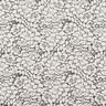 Crêpe Chiffon Floral Ornaments – white/black,  thumbnail number 1