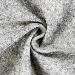 Felt 90cm / 1mm thick Mottled – grey, 
