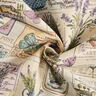 Decor Fabric Tapestry Fabric lavender collage – natural/mauve,  thumbnail number 3