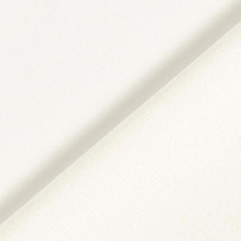 Light French Terry Plain – offwhite,  image number 5