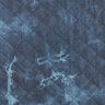 Tie-dyed chambray quilted fabric – denim blue,  thumbnail number 6