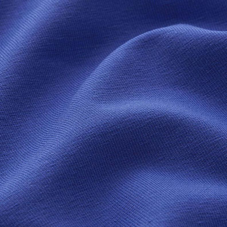Medium Cotton Jersey Plain – indigo | Remnant 50cm,  image number 4