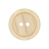 Basic 2-Hole Plastic Button - light beige,  thumbnail number 1