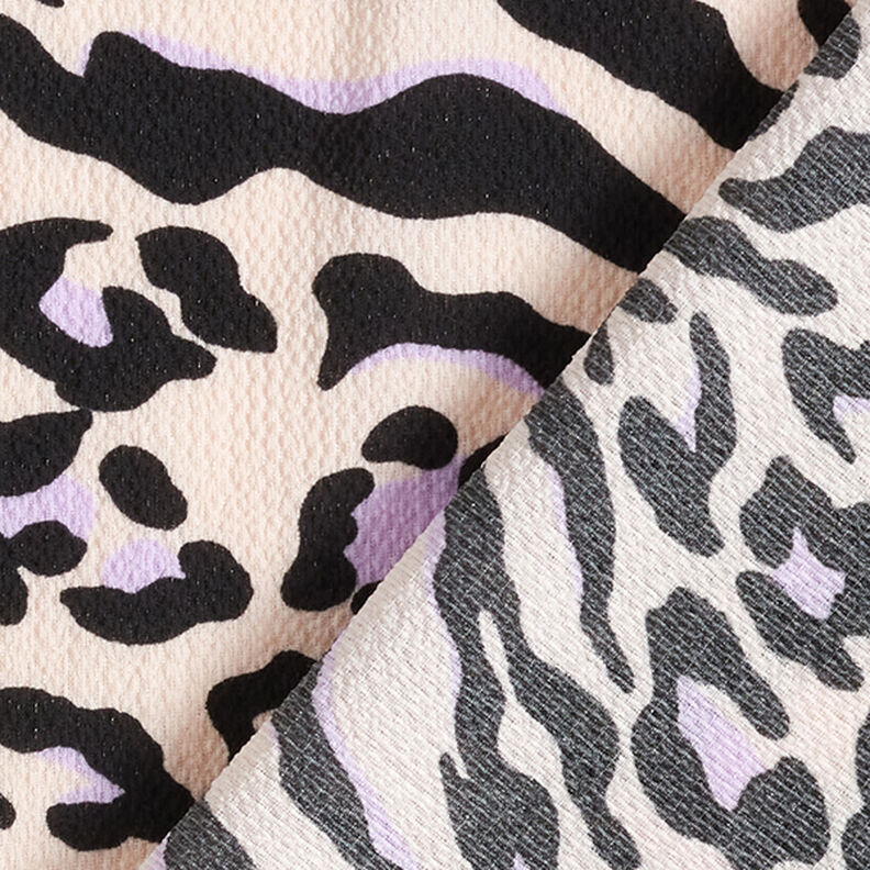 Zebra lightweight crepe fabric – rosé,  image number 4