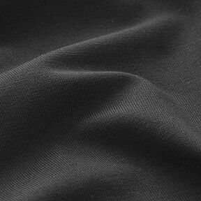 Medium Cotton Jersey Plain – black, 
