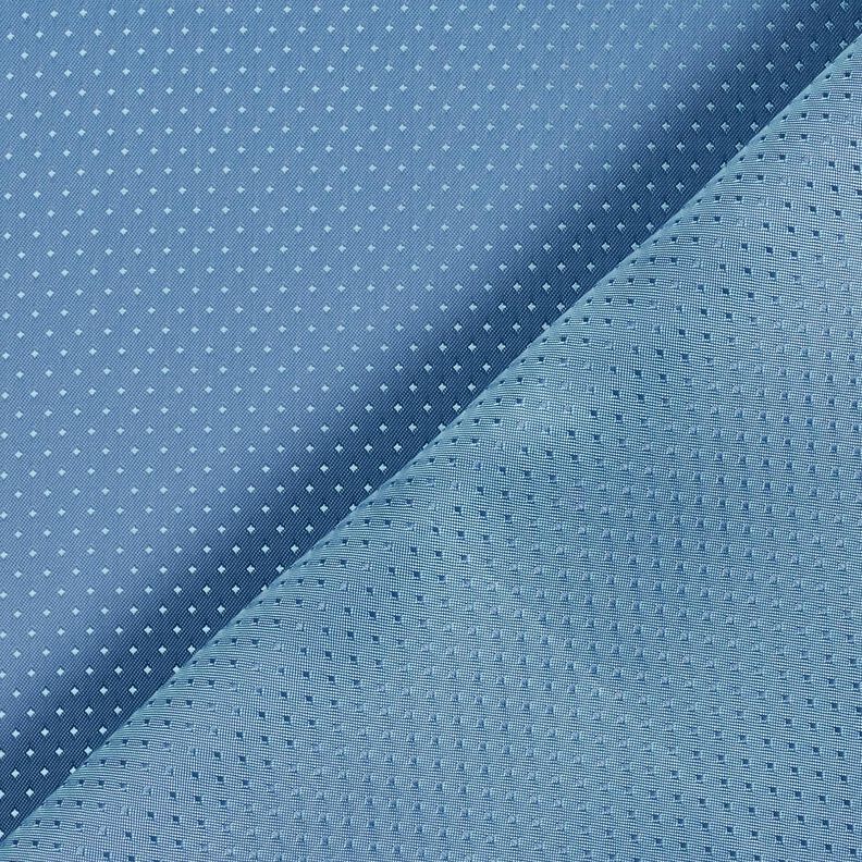 Lining Fabric Jacquard Mini Diamonds – blue,  image number 3