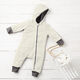 Fulled woollen loden – offwhite,  thumbnail number 9