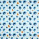 Cookie Monster Cretonne Decor Fabric | CPLG – baby blue/royal blue,  thumbnail number 1
