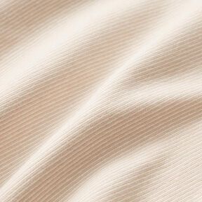 Tubular cuff fabric narrow stripes – beige/offwhite, 