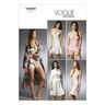 Robe, CAMISOLE, Slip and PANTIES, Vogue 8888 | 6 -,  thumbnail number 1