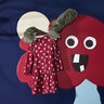 Cotton Jersey Monster Party | PETIT CITRON – berry,  thumbnail number 8