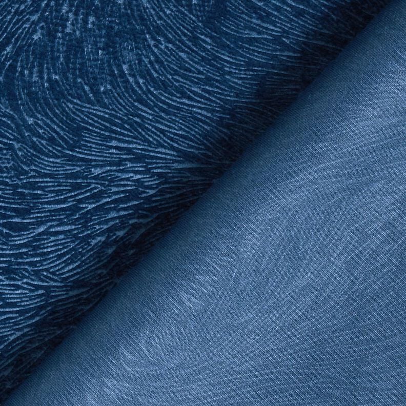 Decor Velvet Abstract branches – blue,  image number 4