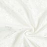 floral satin lining fabric – white,  thumbnail number 3
