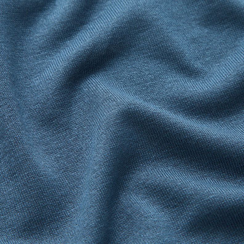 Lightweight summer jersey viscose – denim blue,  image number 2