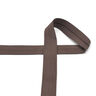 Bias binding Cotton Jersey [20 mm] – black brown,  thumbnail number 2