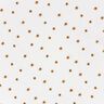Double Gauze/Muslin Sunflowers – ivory/antique gold,  thumbnail number 1