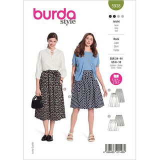 Skirt  | Burda 5938 | 34-44, 
