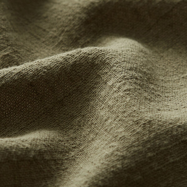 Cotton Linen Look – olive,  image number 2