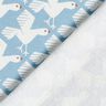 Brushed Sweatshirt Fabric cute seagulls – light blue/white,  thumbnail number 4