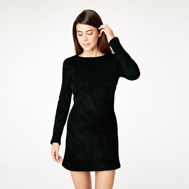 Stretch Velvet Nicky Velours – dark green,  image number 4